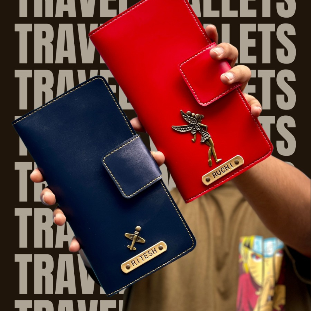 PERSONALIZED TRAVEL WALLET Karavali Crafts