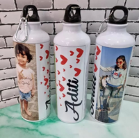 Personalised 750ml regular photo bottle