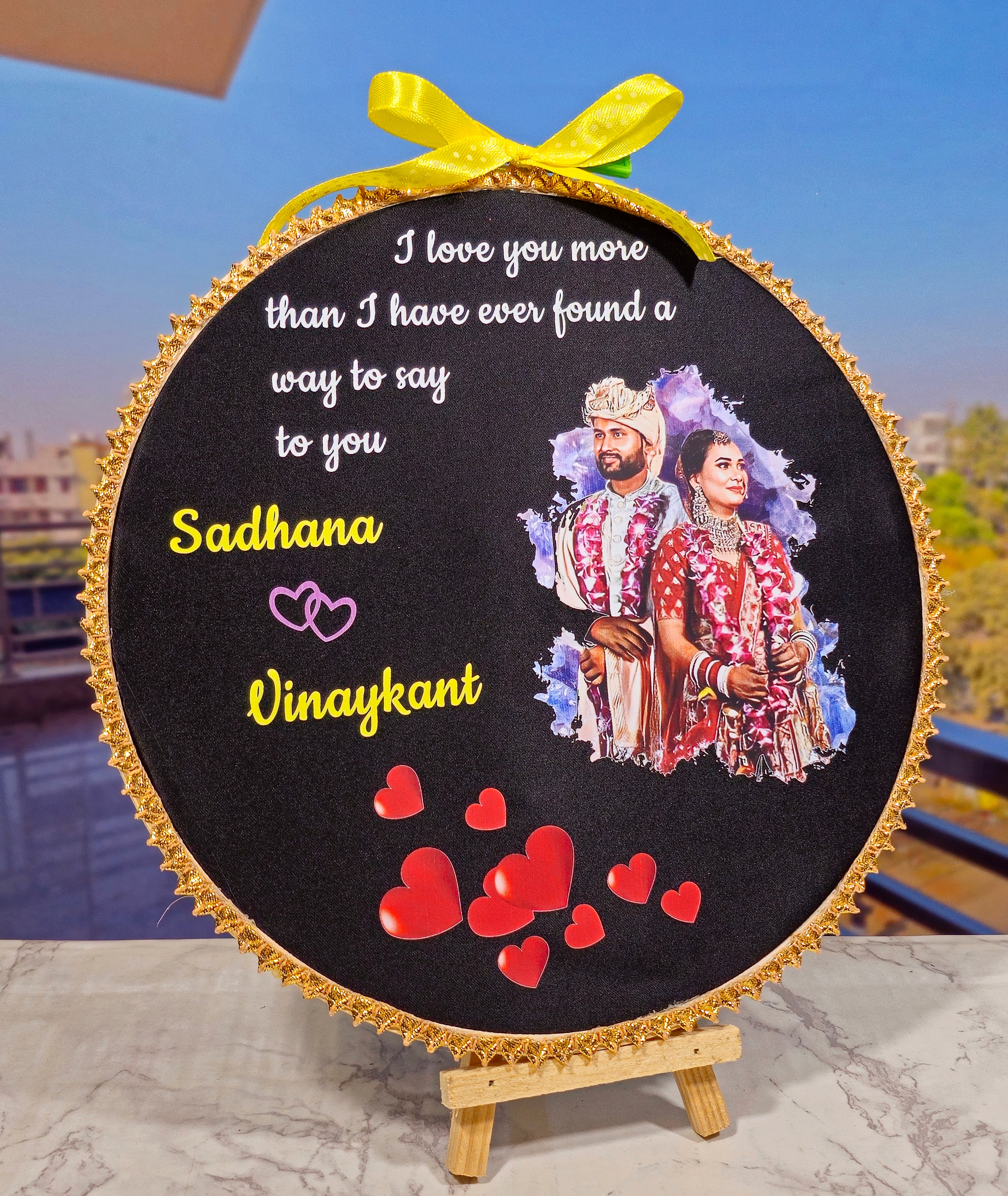 PERSONALIZED PRINTED HOOP