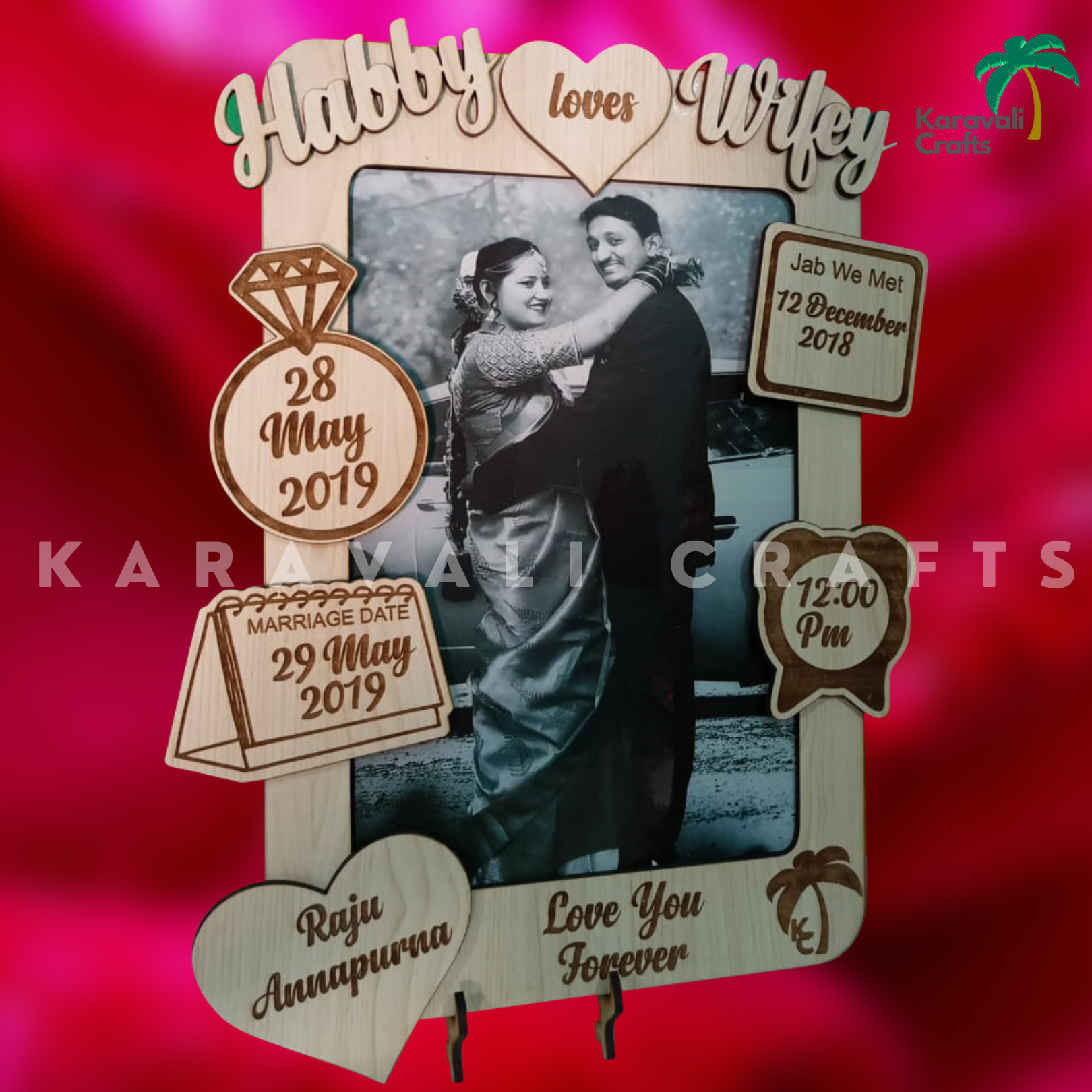 MARRIAGE MEMORY FRAME
