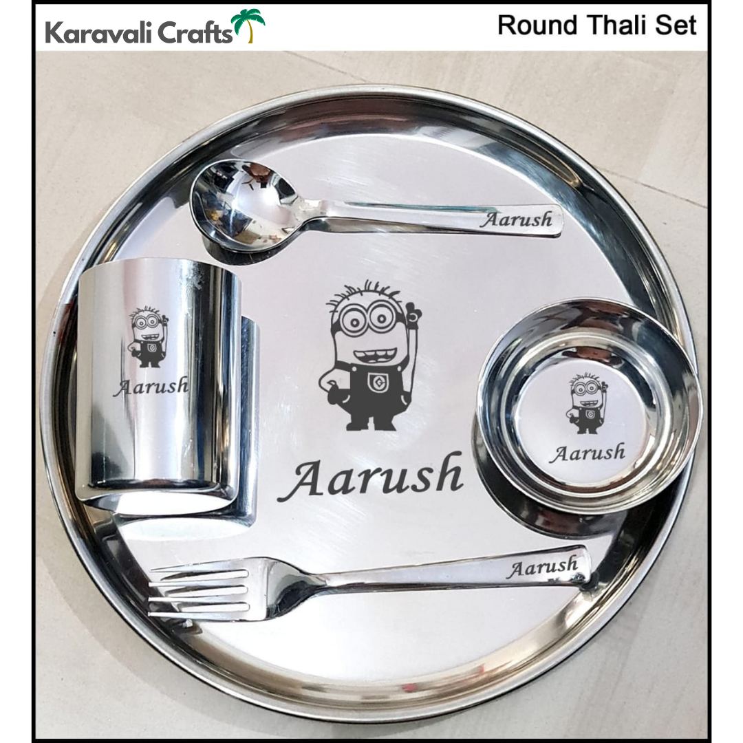 CUSTOMIZED STAINLESS STEEL THALI SETS
