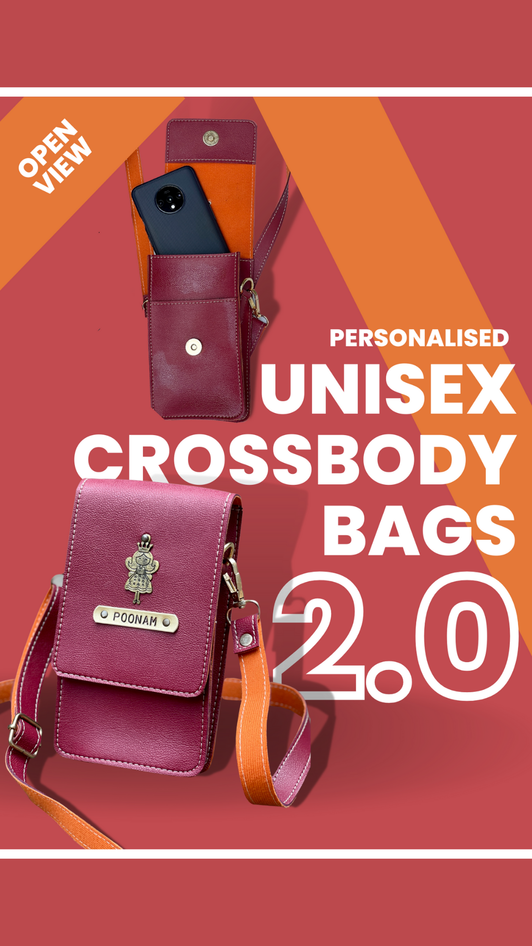 KC - Personalized Cross Body BAG 2.0