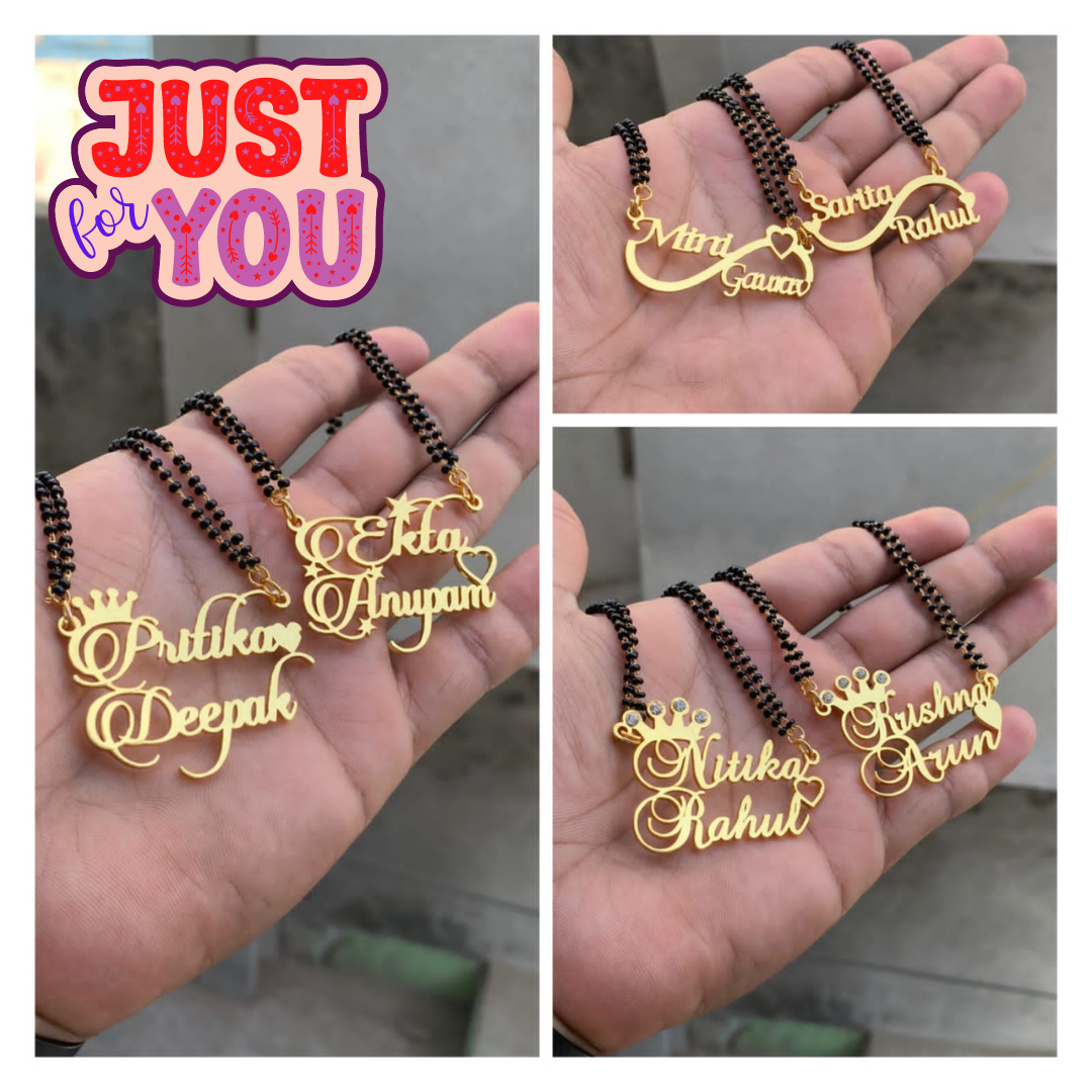CUSTOMIZED NAME PENDENTS – Karavali Crafts