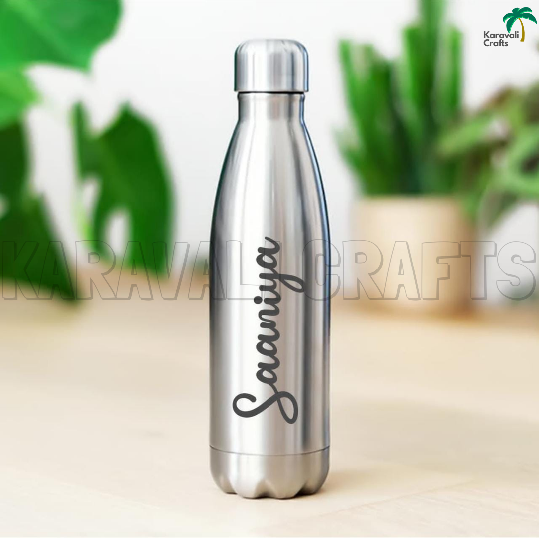 Amazon.com: Personalized Laser Engraved Water Bottle With Custom Logo Name  Text, Bulk 20oz 32oz 40oz Stainless Steel Insulated Water Bottle With  Straw, 15 Color Options : Sports & Outdoors