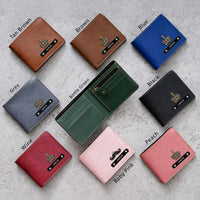 CUSTOMIZED MEN'S WALLET COMBO (KEYCHAIN WITH HOOK)